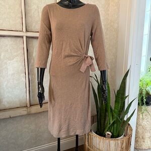 The Limited Dress 3/4 Sleeve Fitted Side Tie Detail Sz Medium